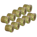 4LifetimeLines Fuel Line Steel Tube Nut 5/16 in Tube (M14x1.5 Surface Seal), Inverted Flare, Bag of 10 - 4LifetimeLines