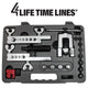 Professional Brake Line Flare Tool Kit | SAE Double Flares & ISO Bubble Flares