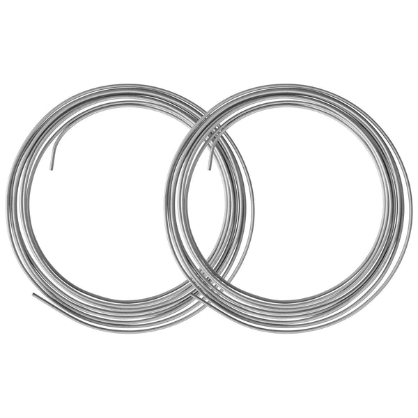 3/16" x 25' | Galvanized Steel Brake Line | 2 Coils - 4LifetimeLines