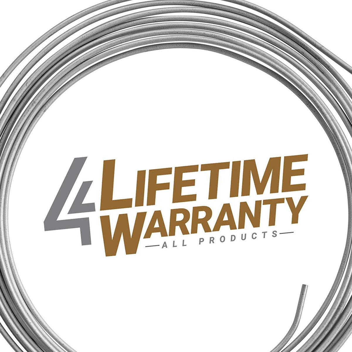 1/4" x 25' | Galvanized Steel Brake Line Kit - 4LifetimeLines