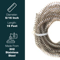 Stainless Steel Brake Line Accessory 5/16" 16 - 4LifetimeLines LTGG516-16