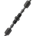 Black Oxide Coated Steel Brake Line Fitting 3/8" Compression Union - 4LifetimeLines LTHPCF38