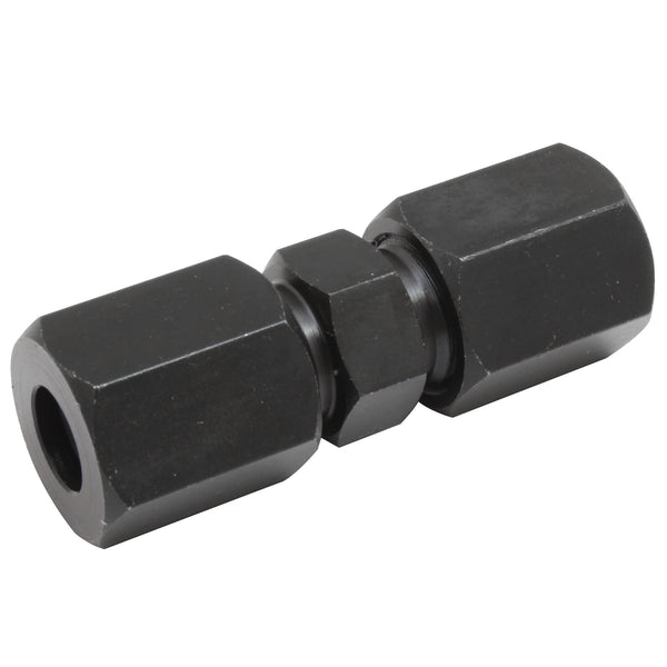 5/16" High Pressure Compression Fitting Union | Black Oxide Steel