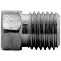 4LifetimeLines Brake Line Tube Nut - 3/16 (3/8-24 Inverted), Black Oxide Coated Steel, Bag of 10 - 4LifetimeLines