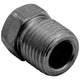 4LIFETIMELINES Brake Line Tube Nut - 1/4 (7/16-24 Inverted), Black Oxide Coated Steel, Bag of 10 - 4LifetimeLines