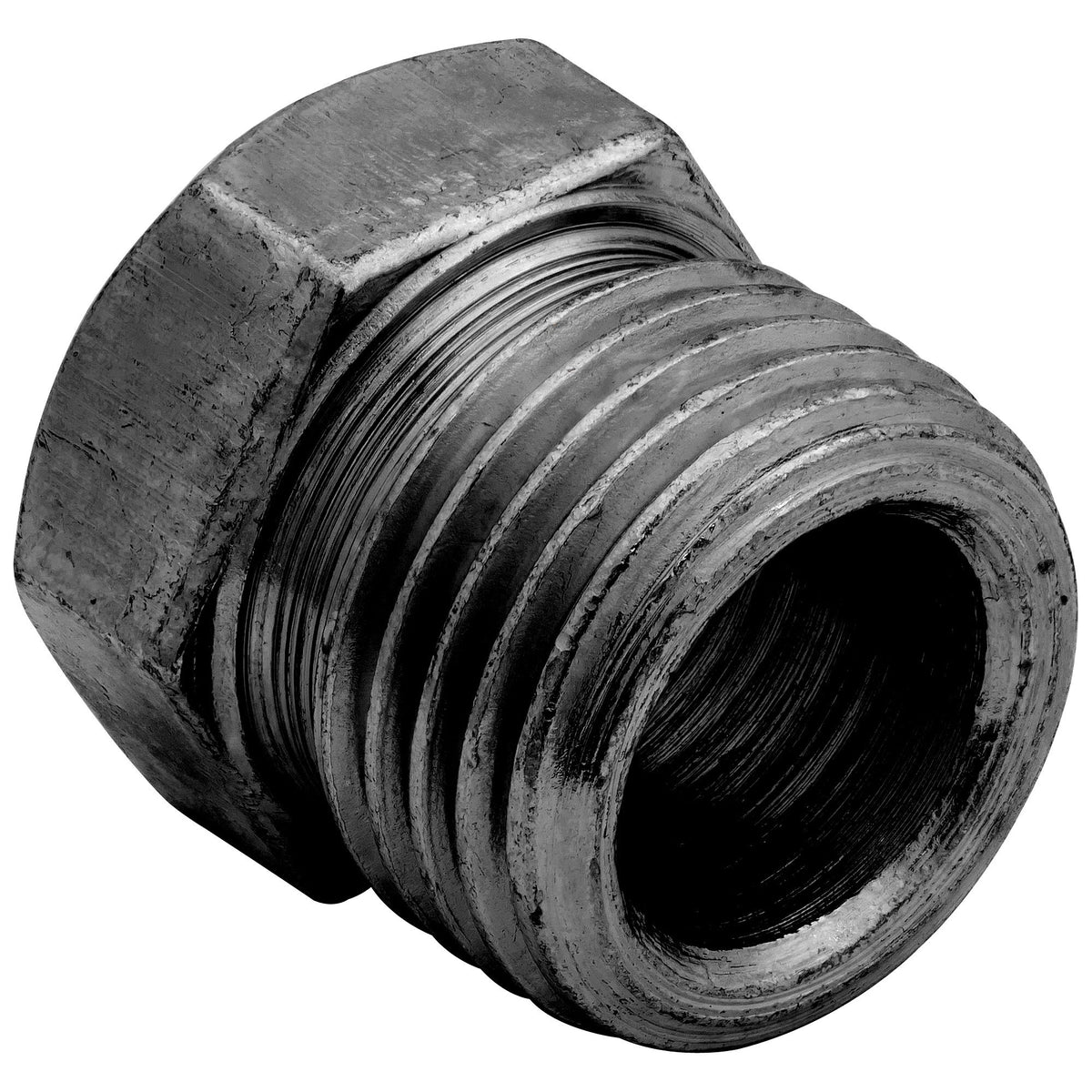 4LifetimeLines Brake Line Tube Nut - 3/8 (5/8-18 Inverted), Black Oxide Coated Steel, Bag of 10 - 4LifetimeLines