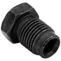Brake Line Tube Nut - 3/16 (M10x1.0 Bubble), Black Oxide Coated Steel, Bag of 10 - 4LifetimeLines