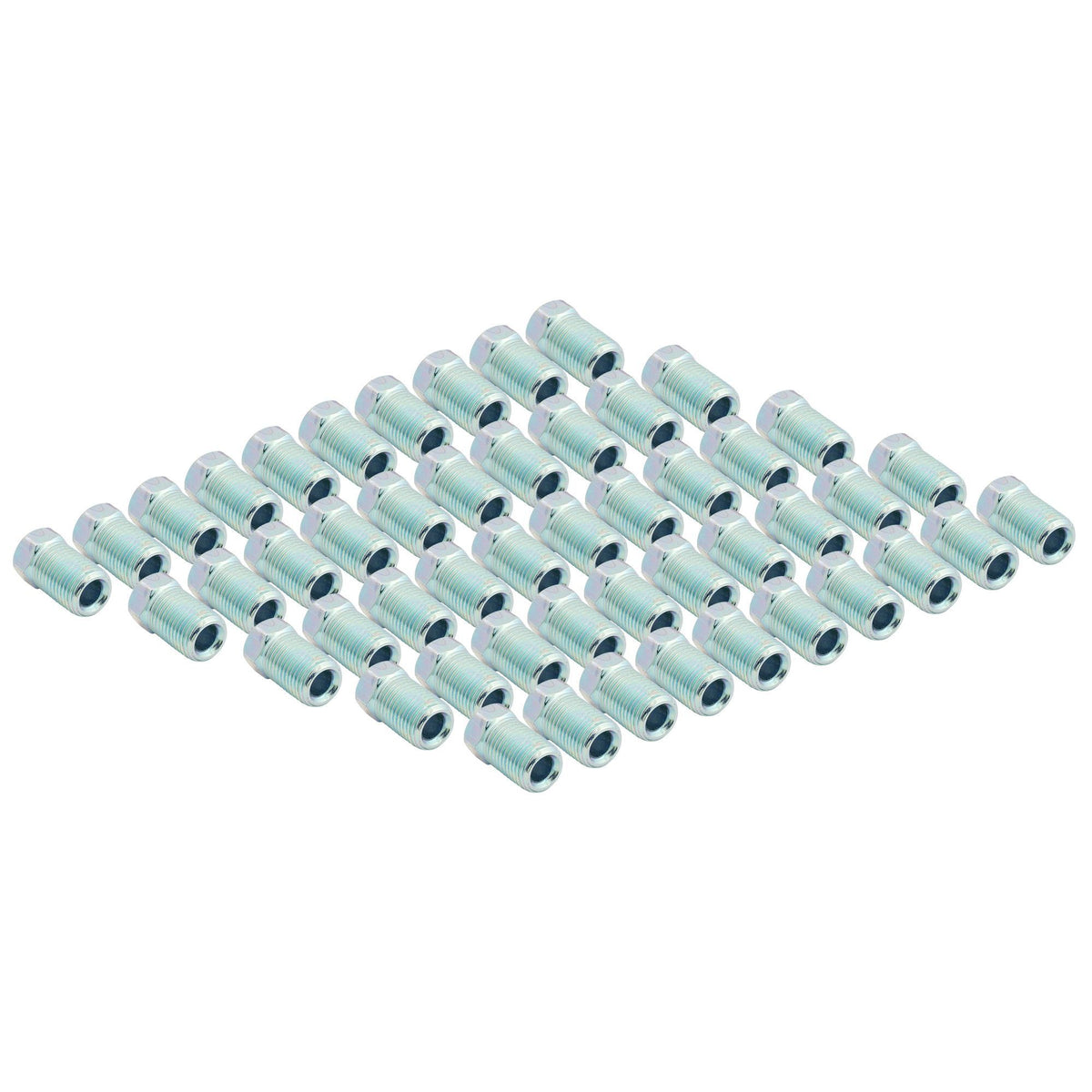 4LifetimeLines 3/16 (M10x1.0 Inverted) Steel Brake Line Fitting, Tube Nut, Pack of 50 - 4LifetimeLines