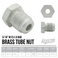 3/16" (Metric 12x1.0 Bubble) | Steel Tube Nut | 10ct - 4LifetimeLines