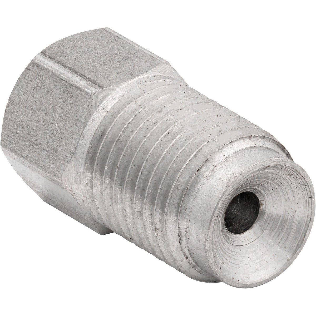 (3/8-24 Inverted)F to (1/2-20 Inverted)M | Stainless Steel Brake Line Adapter | 10ct - 4LifetimeLines