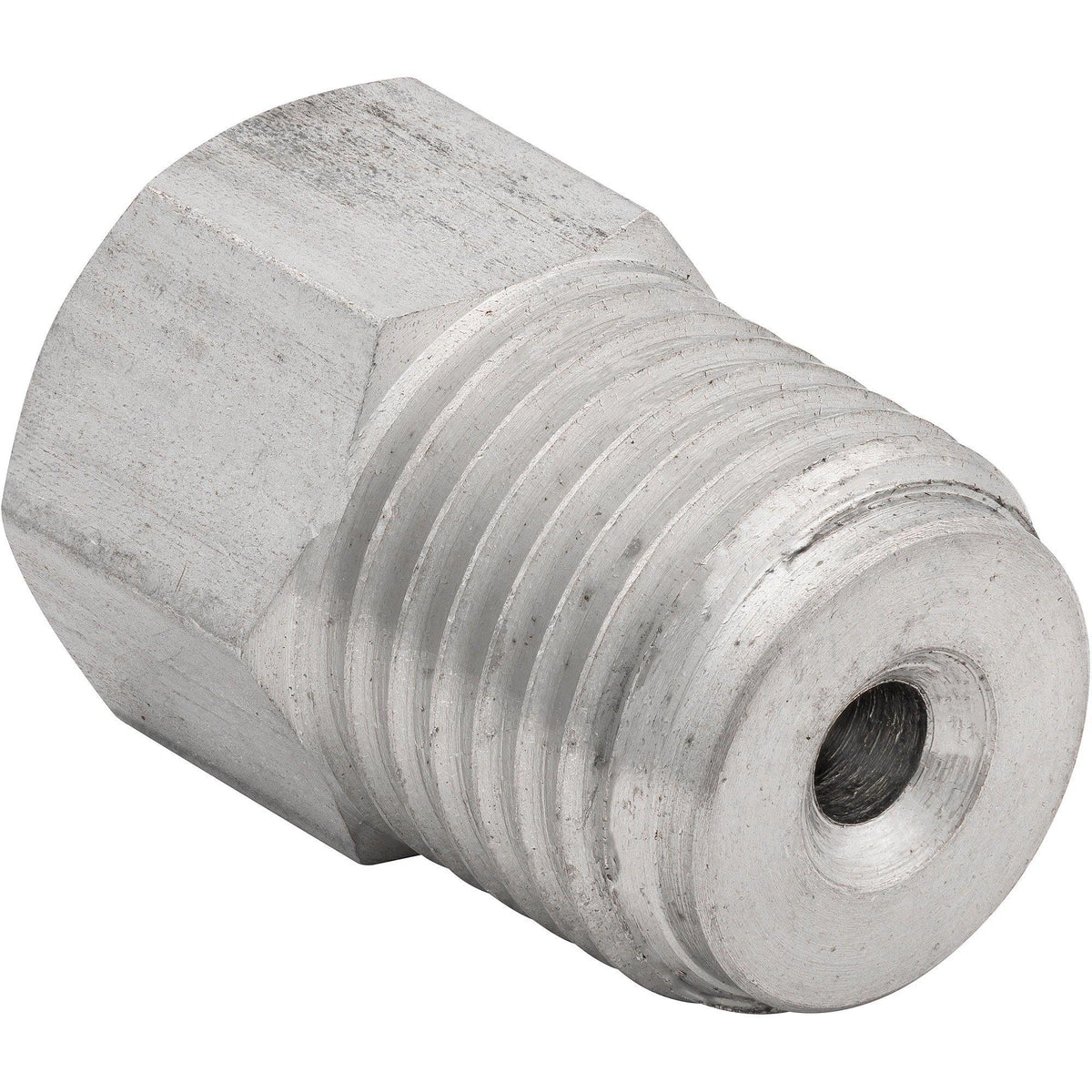(3/8-24 Inverted)F to (9/16-18 Inverted)M | Stainless Steel Brake Line Adapter | 10ct - 4LifetimeLines