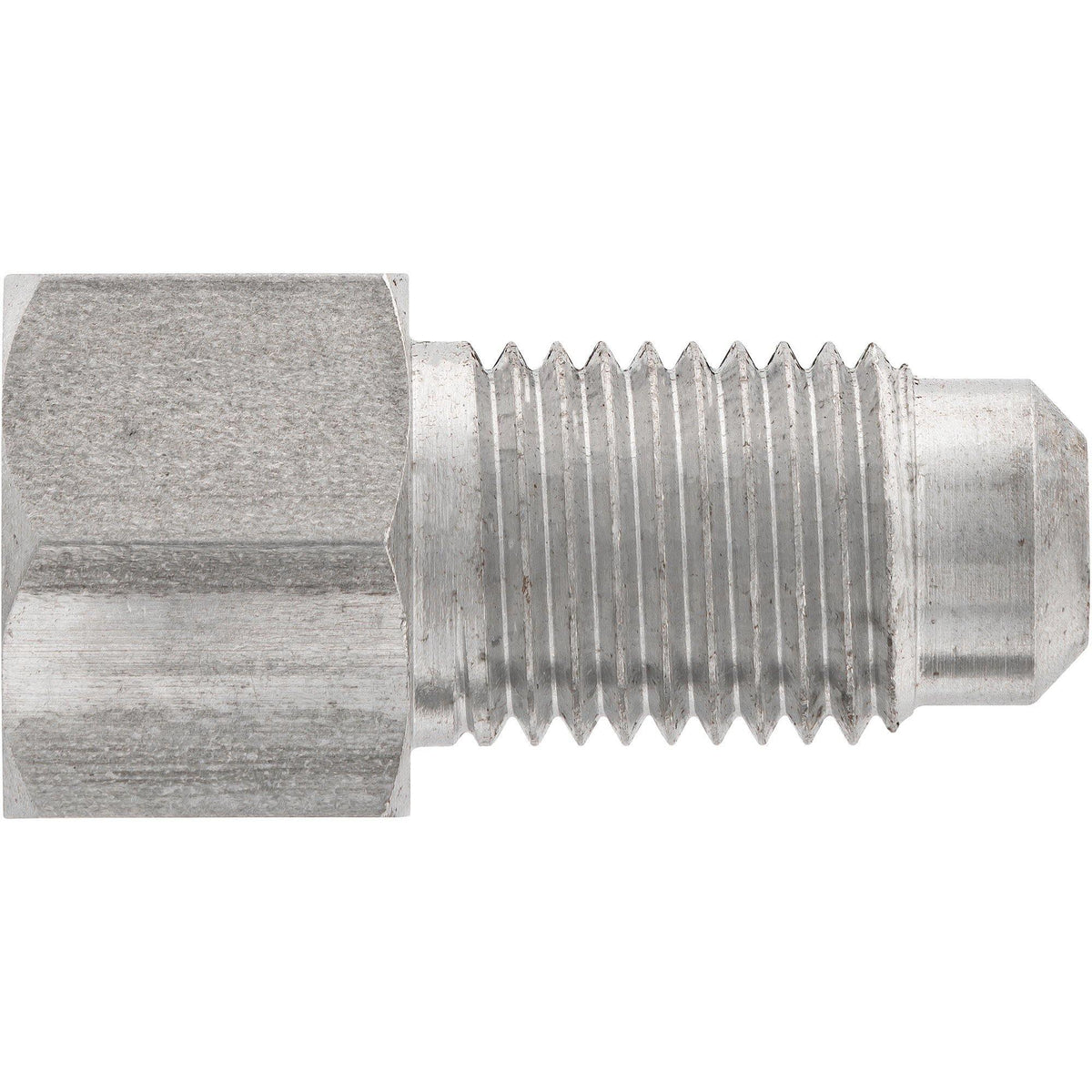 (3/8-24 Inverted)F to (3/8-24 Bubble)M | Stainless Steel Brake Line Adapter | 10ct - 4LifetimeLines