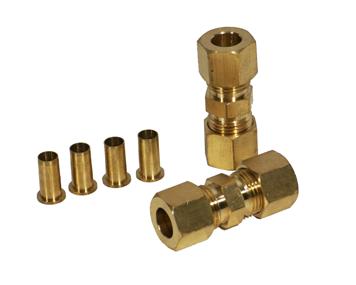 Fuel Line Compression Unions, 5/16 Nylon to 5/16 Nylon | 4LifetimeLines