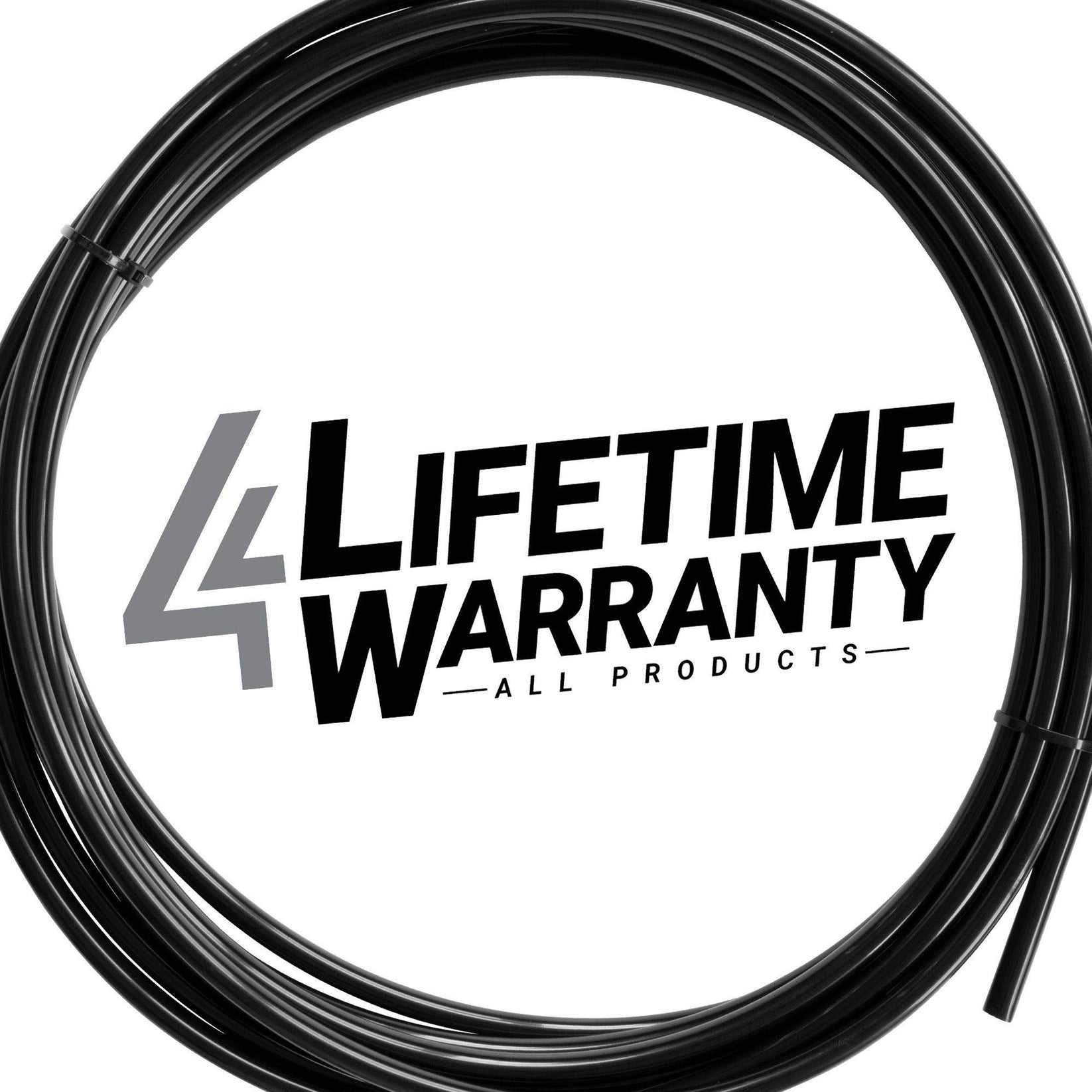 4LifetimeLines 3/8" x 25' Nylon Fuel Repair Tubing Coil