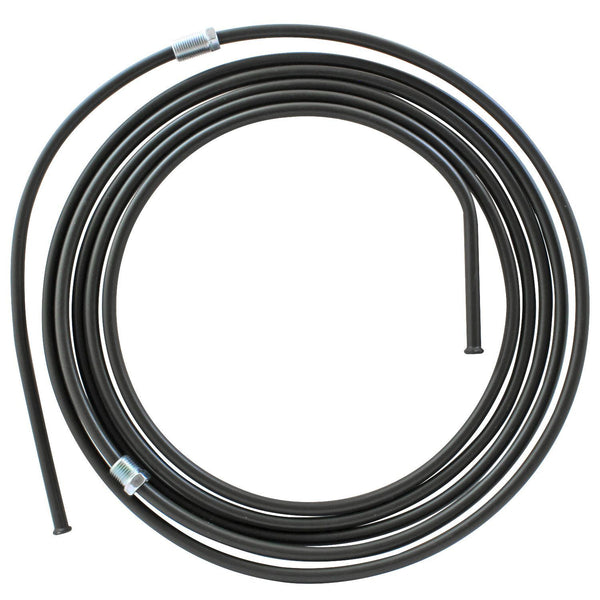 1/4" x 12' PVF-Coated Steel Brake Line Coil | Pre-Flared & Fitted