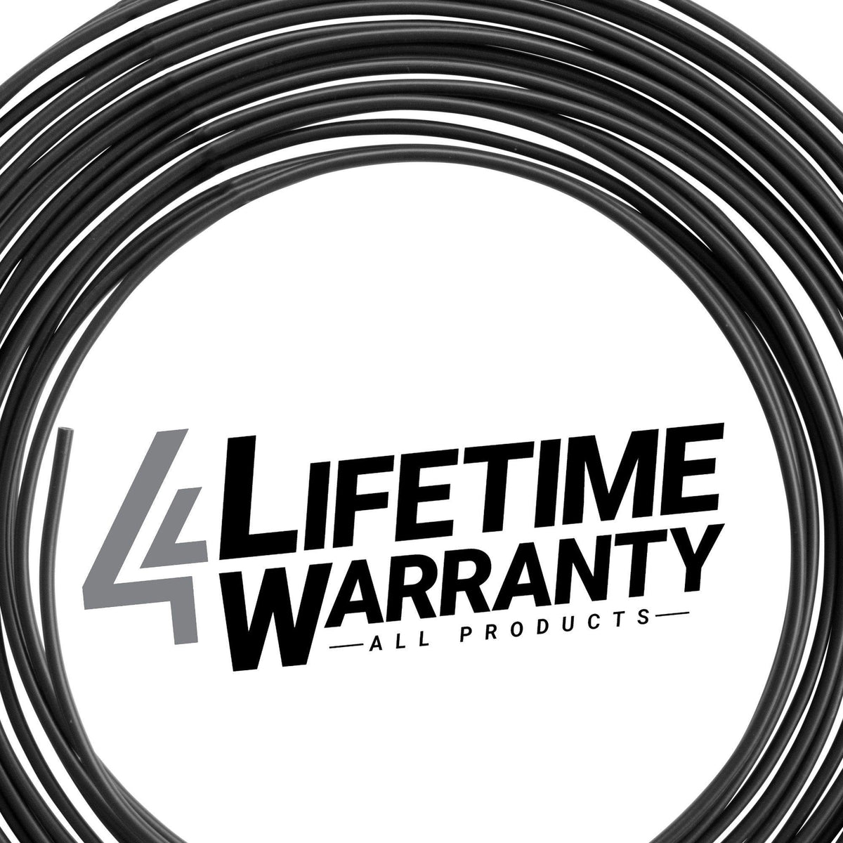 3/16" x 50' | PVF-Coated Steel Brake Line and Fitting Kit - 4LifetimeLines