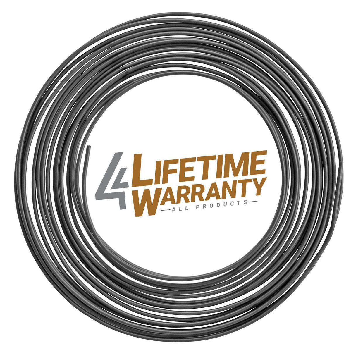 4LifetimeLines 3/16" PVF-Coated 50 ft Brake Line Replacement Coil - 4LifetimeLines