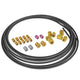 3/16" PVF-Coated Steel Brake Line Replacement Kit and 3/16" Union Kit - 4LifetimeLines
