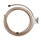 RightQuick 1/4" x 98" Copper Nickel Line (7/16-24 I)(1/2-20 I) Flared with Fittings