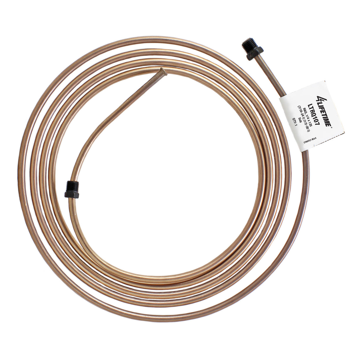 Copper Nickel Brake Line - Pre-Cut 1/4" - 4LifetimeLines LTRQ107