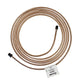 RightQuick 1/4" x 143" Copper Nickel Line (7/16-24 I)(1/2-20 I) Flared with Fittings