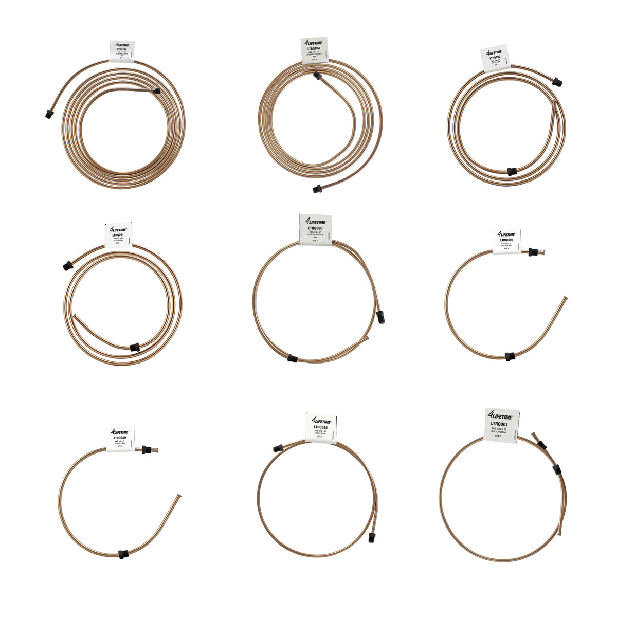 Brake Line Kit - 4LifetimeLines LTRQ187
