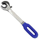 Ratcheting Open End Line Wrench | 7/16