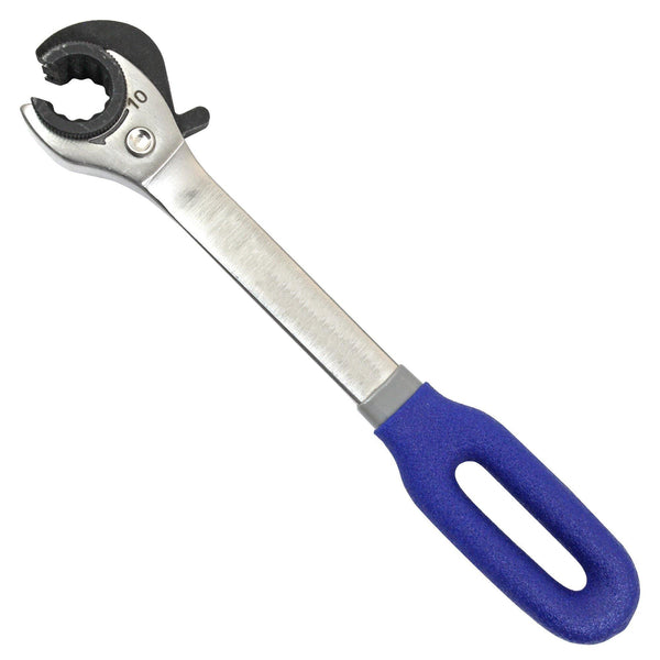 10 mm Metric | Ratcheting Open End Line Wrench