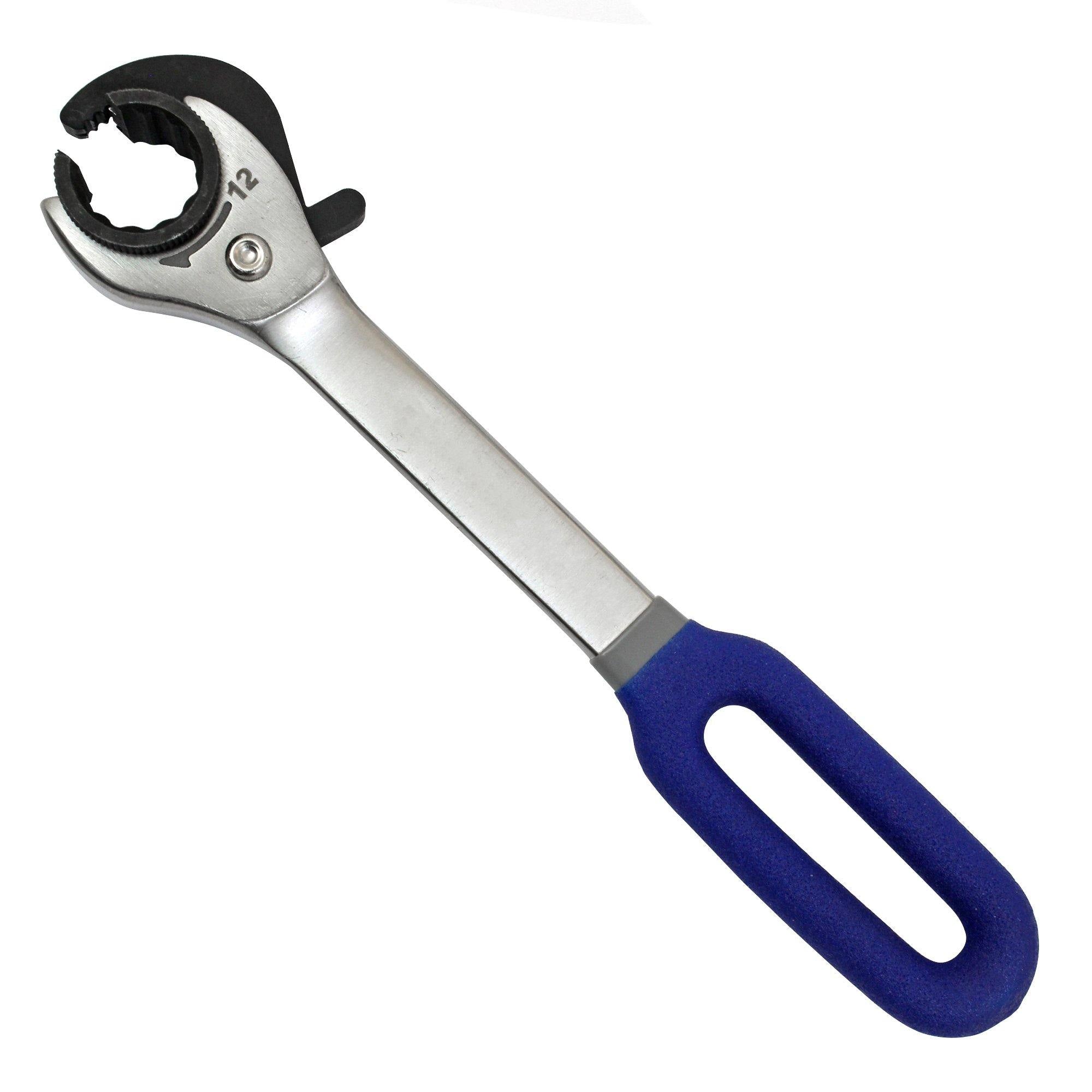 12mm Metric Ratcheting Open End Line Wrench 4LifetimeLines