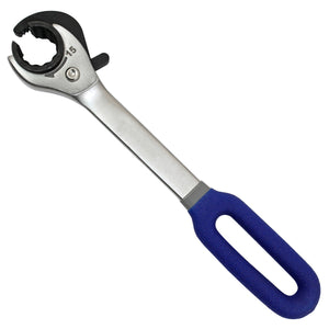 15mm Metric | Ratcheting Open End Line Wrench