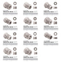 25 ft 3/16" and 1/4" Stainless Steel Brake Line Kit | 32 Stainless Steel Fittings - 4LifetimeLines