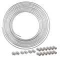1/4" x 25 | Stainless Steel Brake Line & Fitting Kit - 4LifetimeLines
