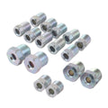 4LifetimeLines 3/16" Brake Line Replacement Fitting Kit, Steel Tube Nuts, Pack of 16 - 4LifetimeLines