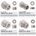 Stainless Steel Brake Line Fitting 1/4" - 4LifetimeLines LTSSFK250
