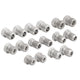 Stainless Steel Brake Line Fittings Replacement Kit for 3/16, Includes 16 Most Used Fittings