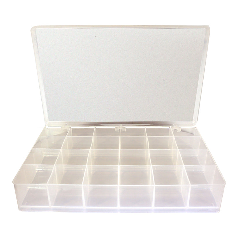 24 Compartment Storage and Organization Tackle Box