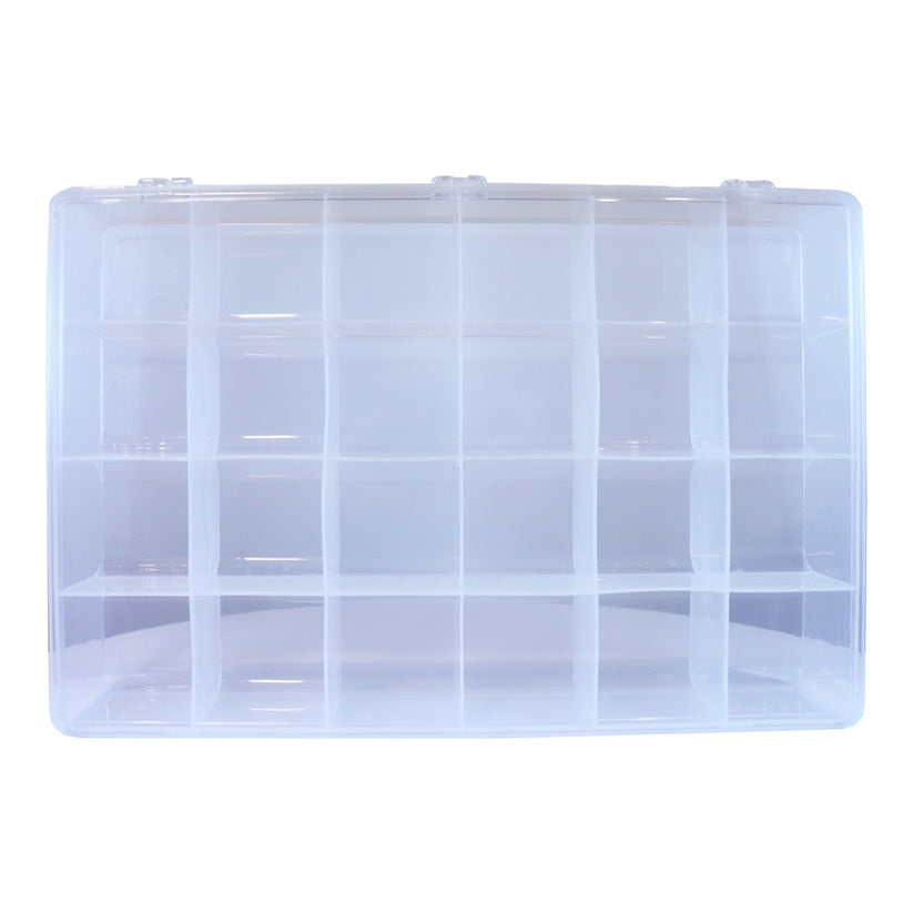 24 Compartment Storage and Organization Tackle Box 24 Compartment Storage and Organization Tackle Box