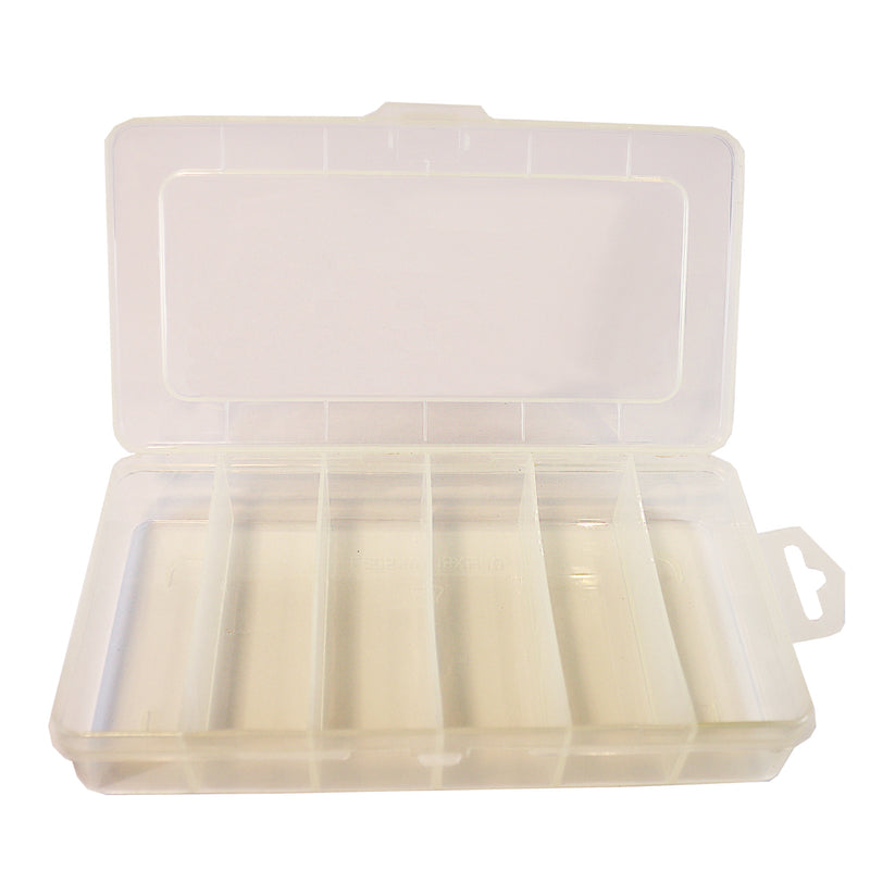6 Compartment Storage and Organization Tackle Box