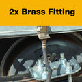 Rubber Brake Line - Pre-Cut 3/16" 18" - 4LifetimeLines LTTBH13FF