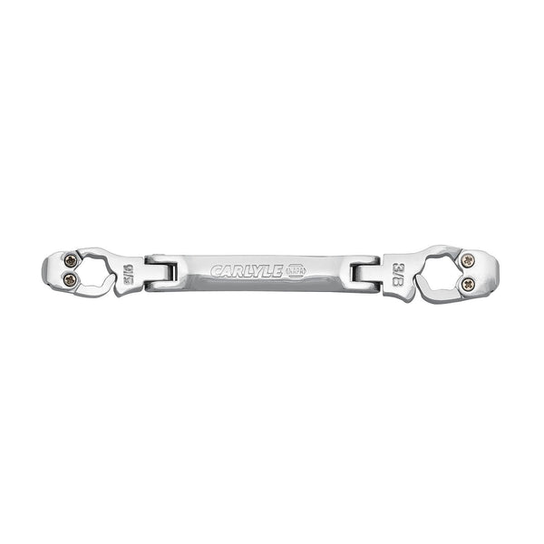 NAPA Carlyle 5/16" & 3/8" Double Flex Ratcheting Line Wrench