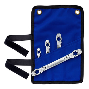 NAPA Carlyle Double Flex Line Wrench - Metric, Set of 4