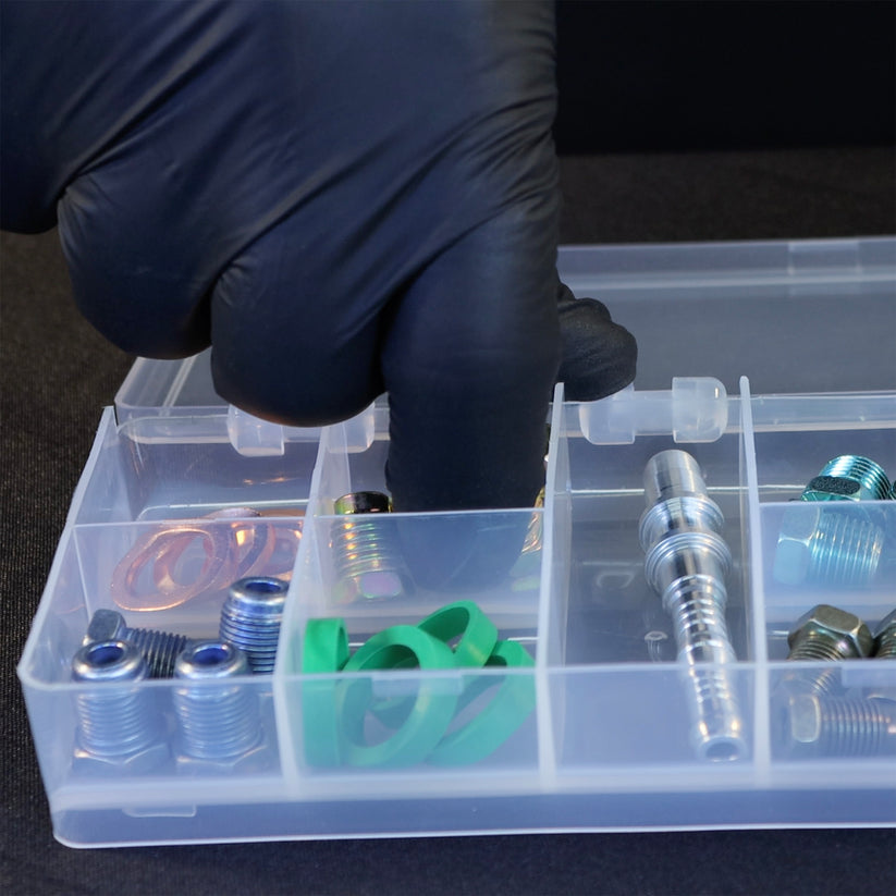 9 Compartment Storage and Organization Tackle Box