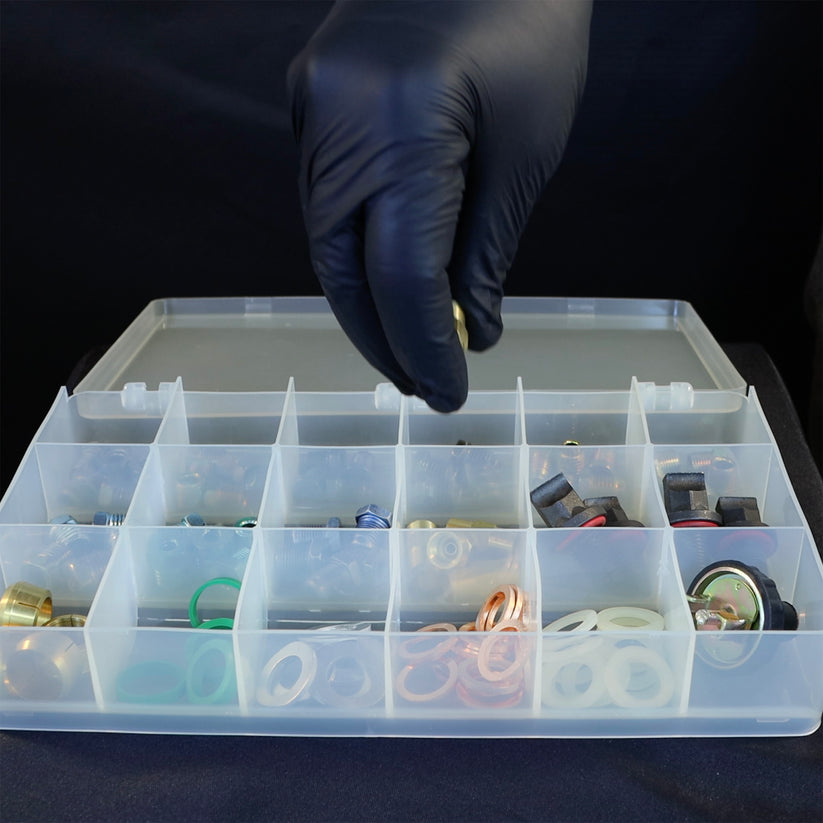 18 Compartment Storage and Organization Tackle Box